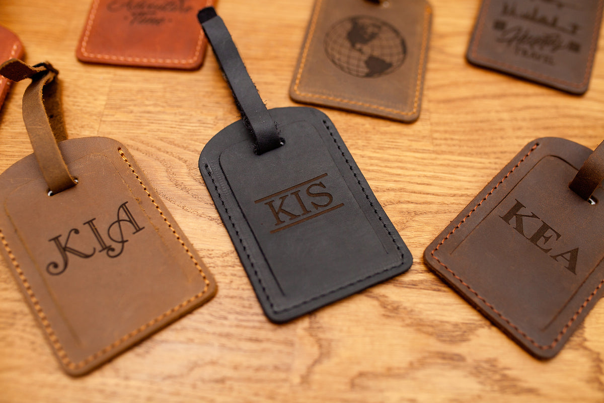 Personalized Leather Passport Cover