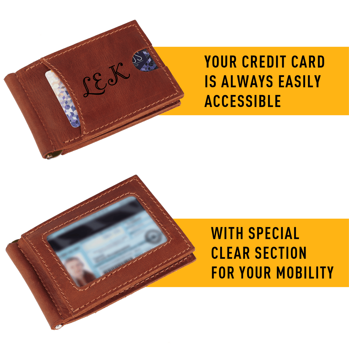 Mens Money Clip Wallet Thin Minimalist Front Pocket Slim Design Groomsmen Gift Mens Gift Personalized Wallet Gift for Him