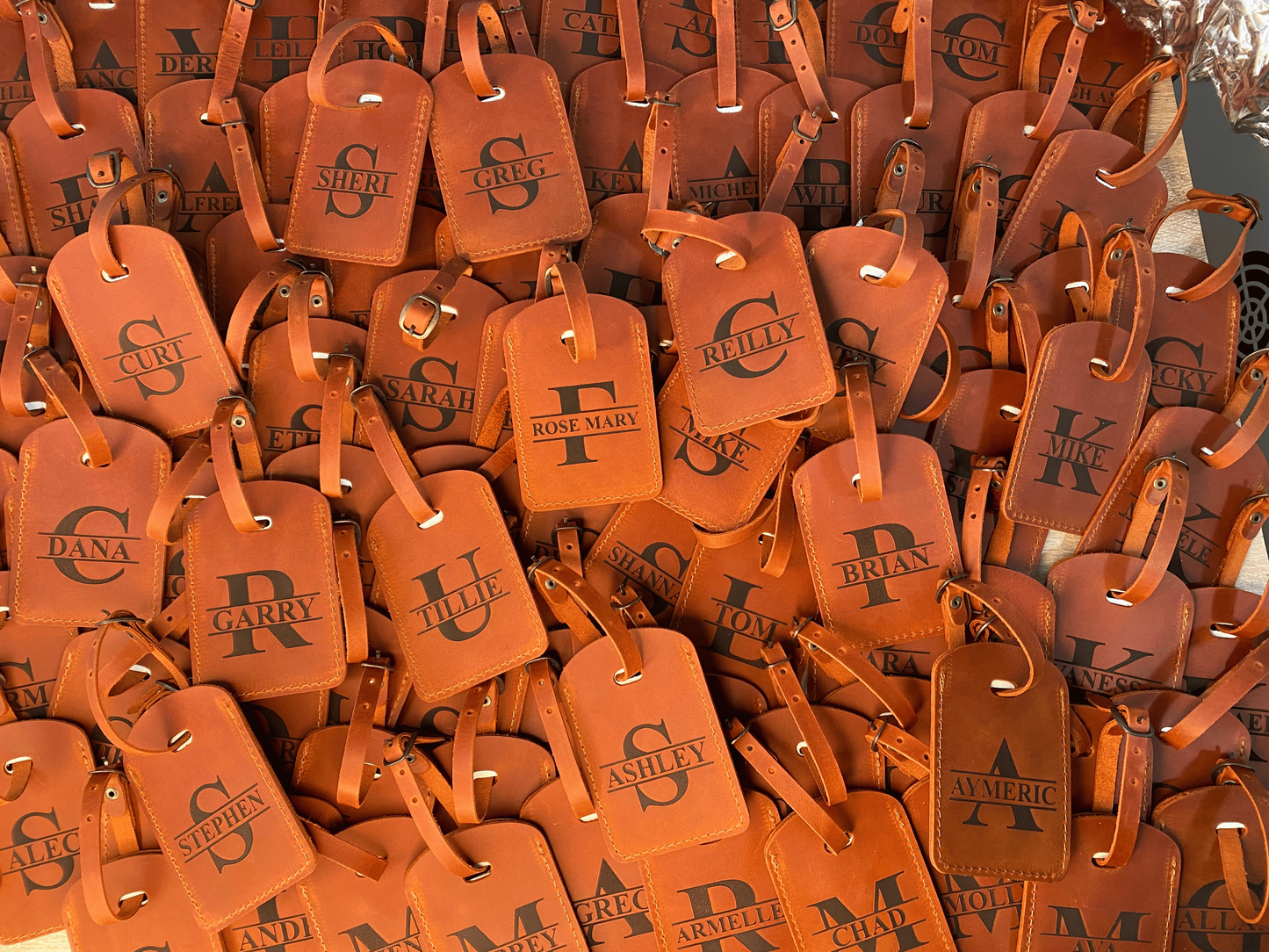 Leather luggage tags, Luggage tags personalized, luggage tag favor, luggage tags wedding, wedding favors