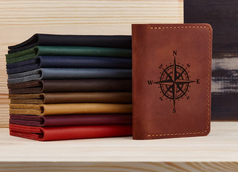 Personalized Leather Groomsmen Card Wallet