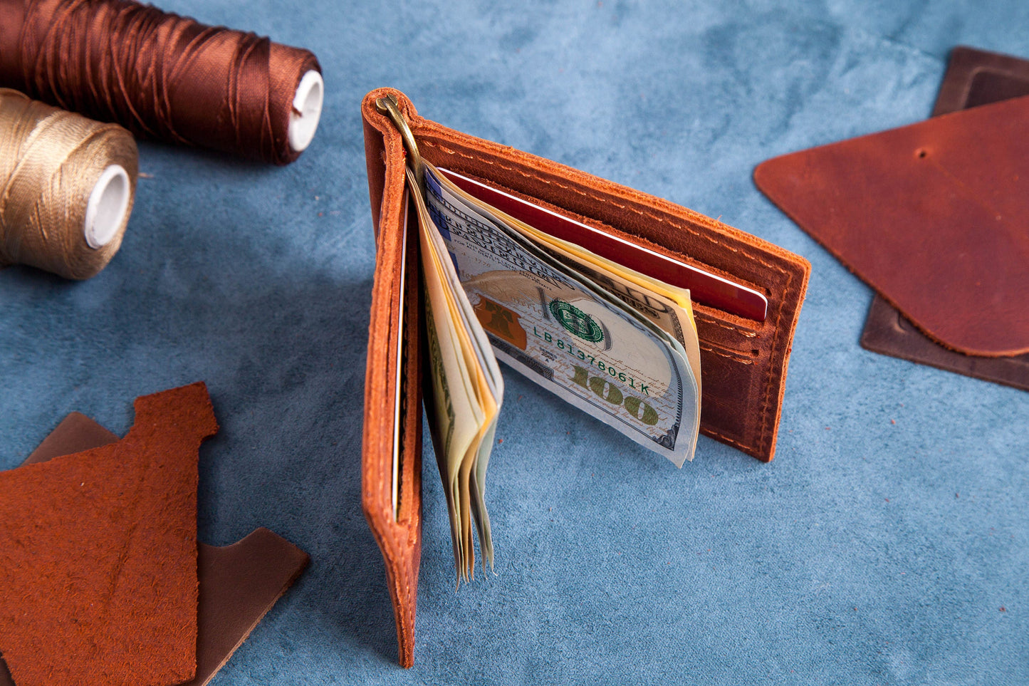 Money Clip wallet for Groomsmen Gift, Mens wallet, Leather wallet, Personalized Leather Wallet, Groomsman Wallet, mens leather wallet