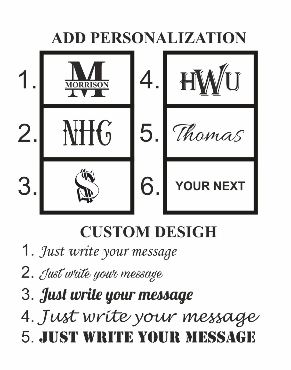 Personalized Leather Checkbook Cover