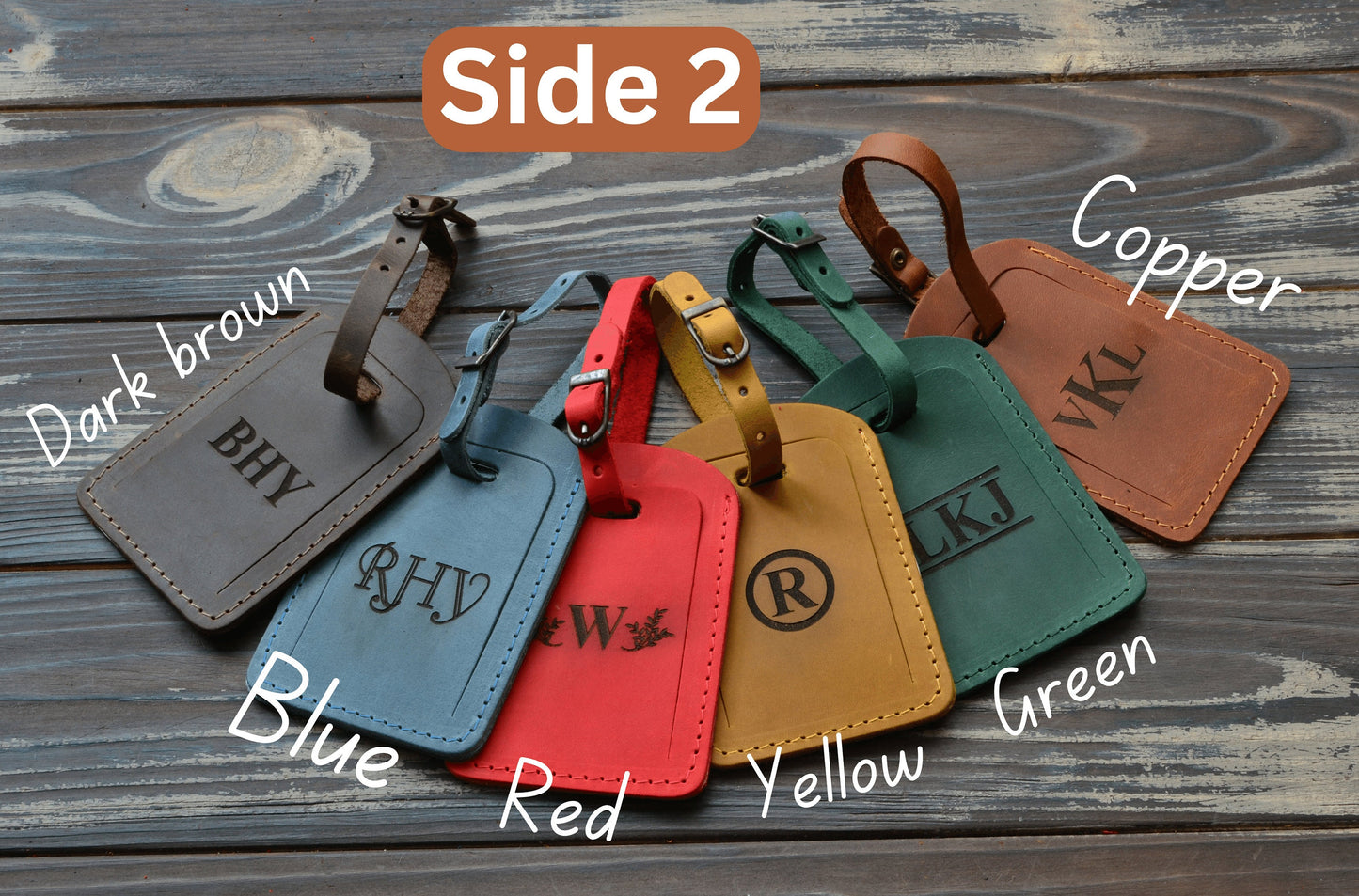 Leather luggage tags, Luggage tags personalized, luggage tag favor, luggage tags wedding, wedding favors