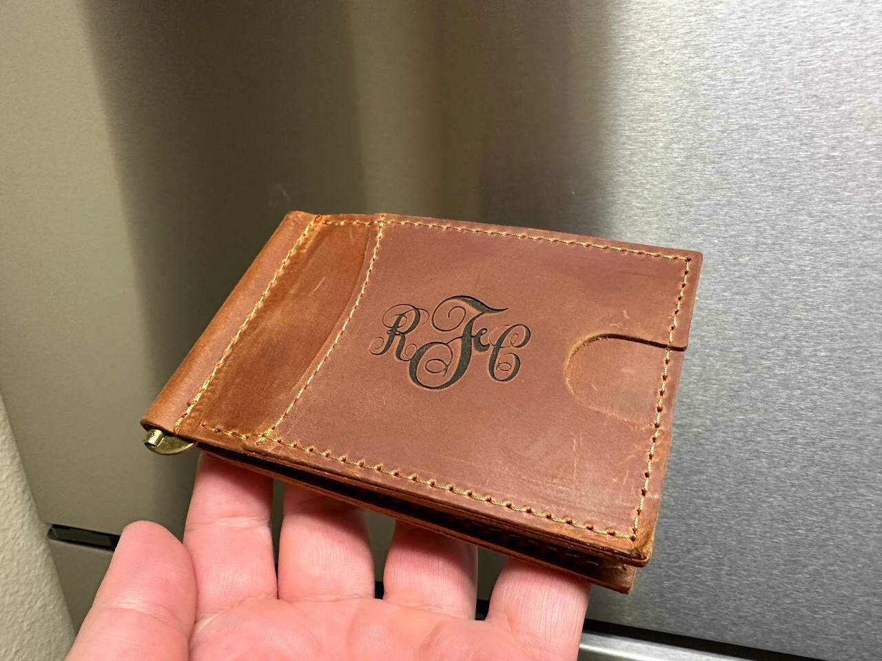 Mens Money Clip Wallet Thin Minimalist Front Pocket Slim Design Groomsmen Gift Mens Gift Personalized Wallet Gift for Him