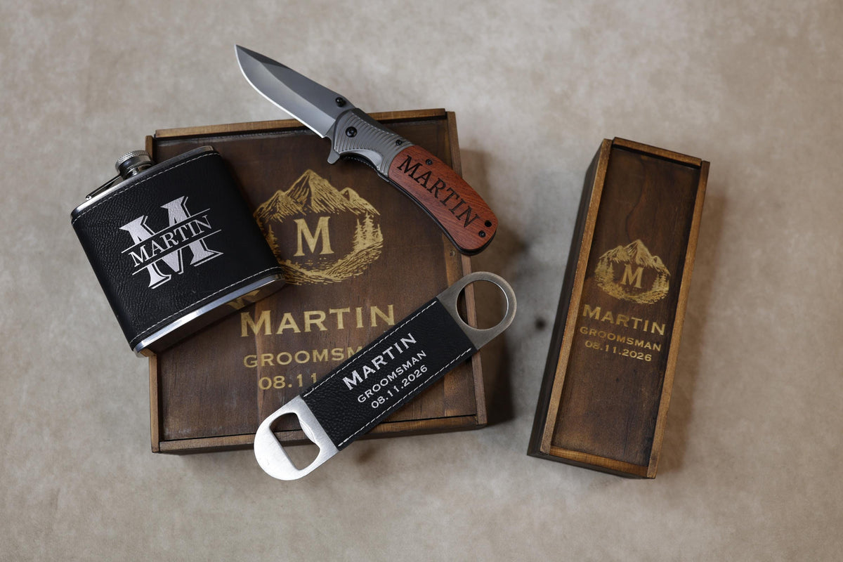 Personalized Groomsmen Gift Box Set – image 10