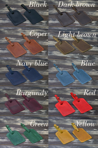 Leather luggage tags, Luggage tags personalized, luggage tag favor, luggage tags wedding, wedding favors