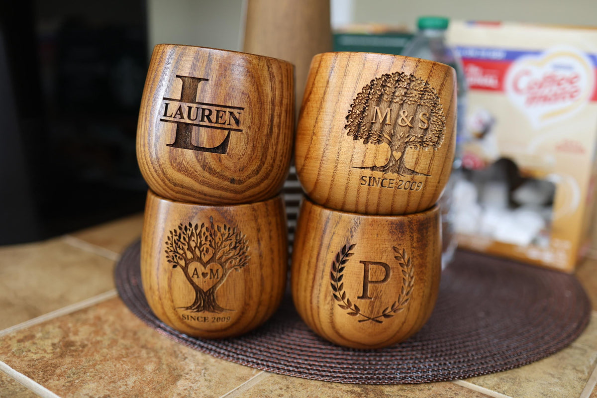 Personalized Groomsmen Gift Set – Whiskey Cup, Knife & Box — image 5