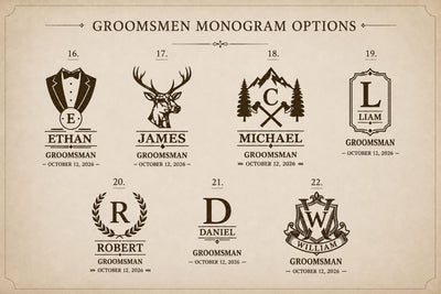 Personalized Groomsmen Gift Set – Whiskey Cup, Knife & Box — image 7