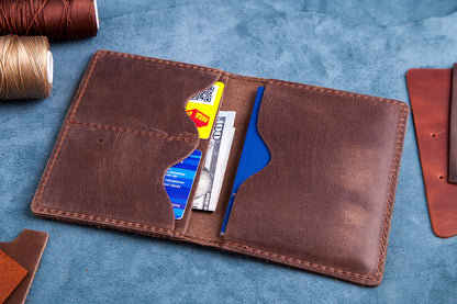 Personalized Leather Passport Cover – Travel