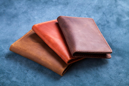 Personalized Leather Passport Cover – Travel