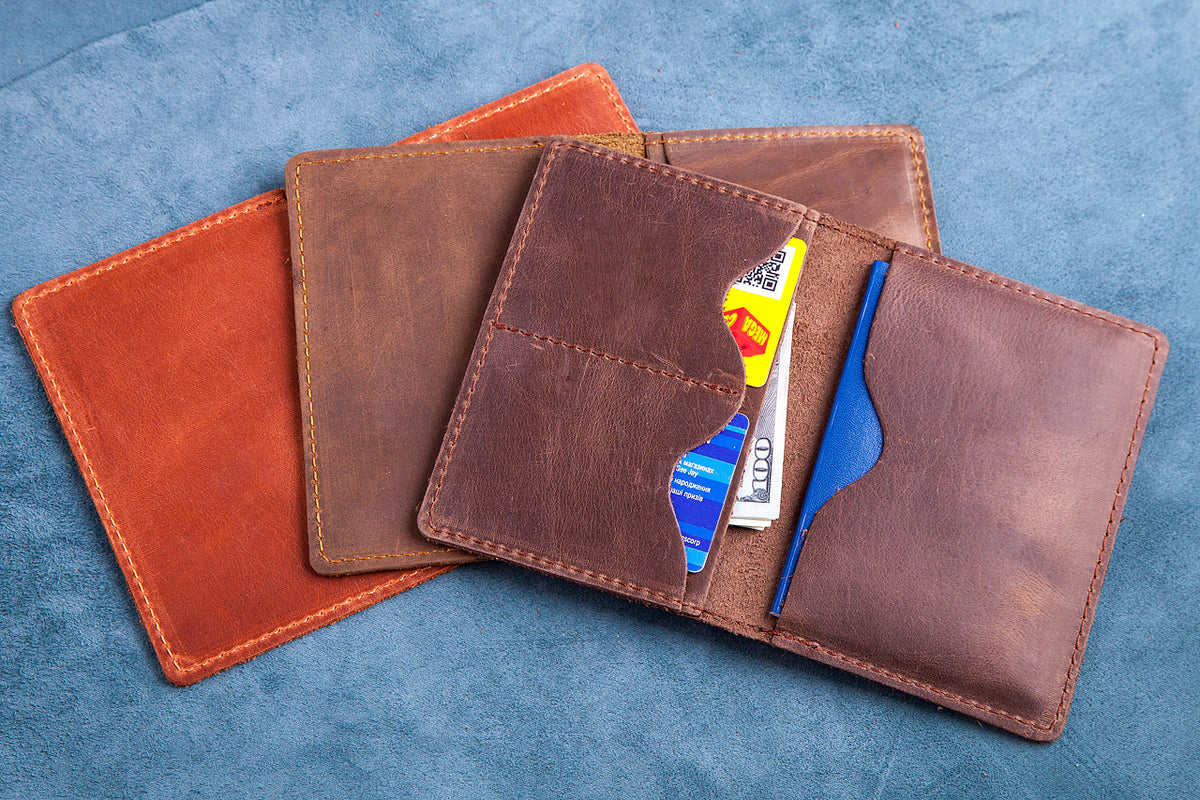 Personalized Leather Passport Cover – Travel