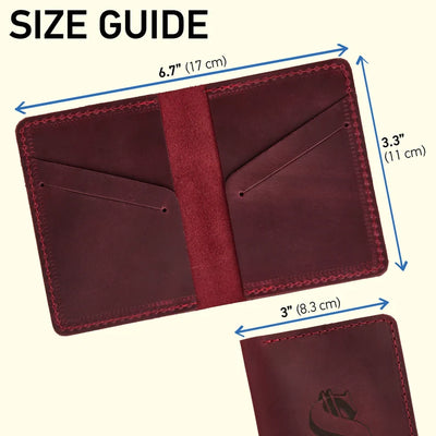 Personalized Leather Groomsmen Card Wallet