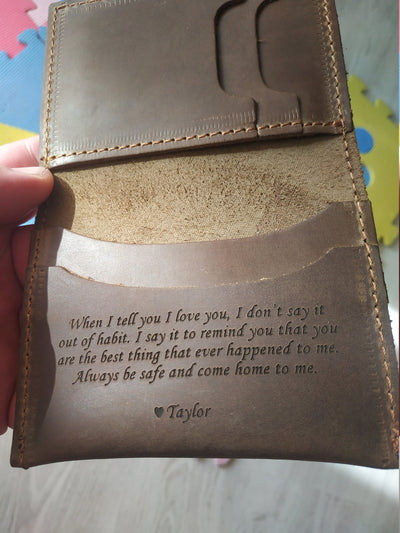 Minimalist Leather Card Wallet