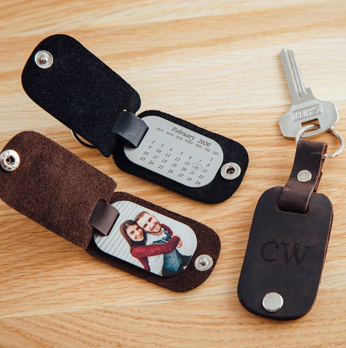 Leather Car Keychain – Car Accessories