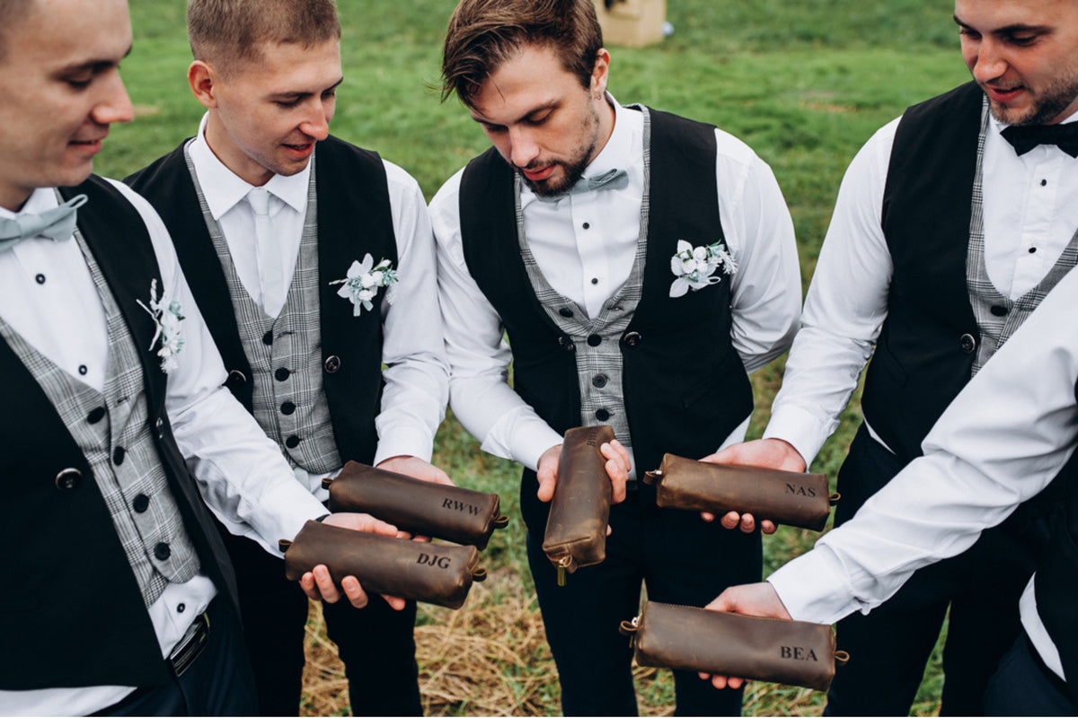 Personalized Men’s Toiletry Bag – Groomsmen