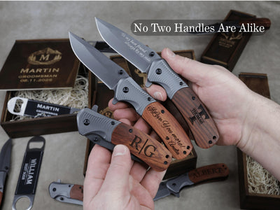 Personalized Engraved Pocket Knife Gift Set – image 5