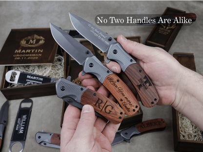 Personalized Engraved Pocket Knife Gift Set – image 5