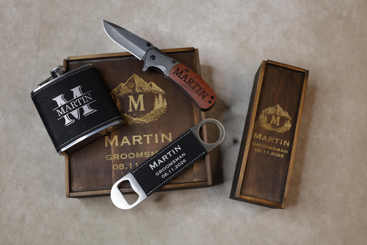 Personalized Groomsmen Gift Box Set – image 10