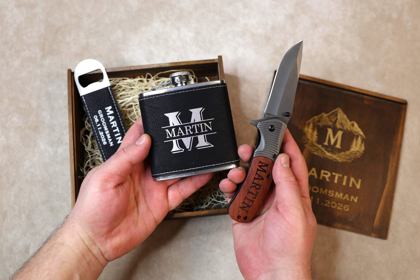 Personalized Groomsmen Gift Box Set – image 6